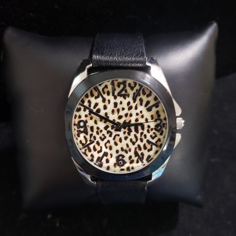 MSPCI Leopard Print Watch